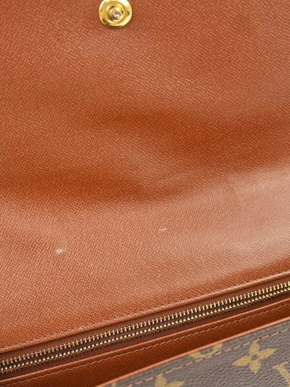 2 LOUIS VUITTON POCHETTE DAM GM CLUTCH HANDBAG - Picture 10 of 15